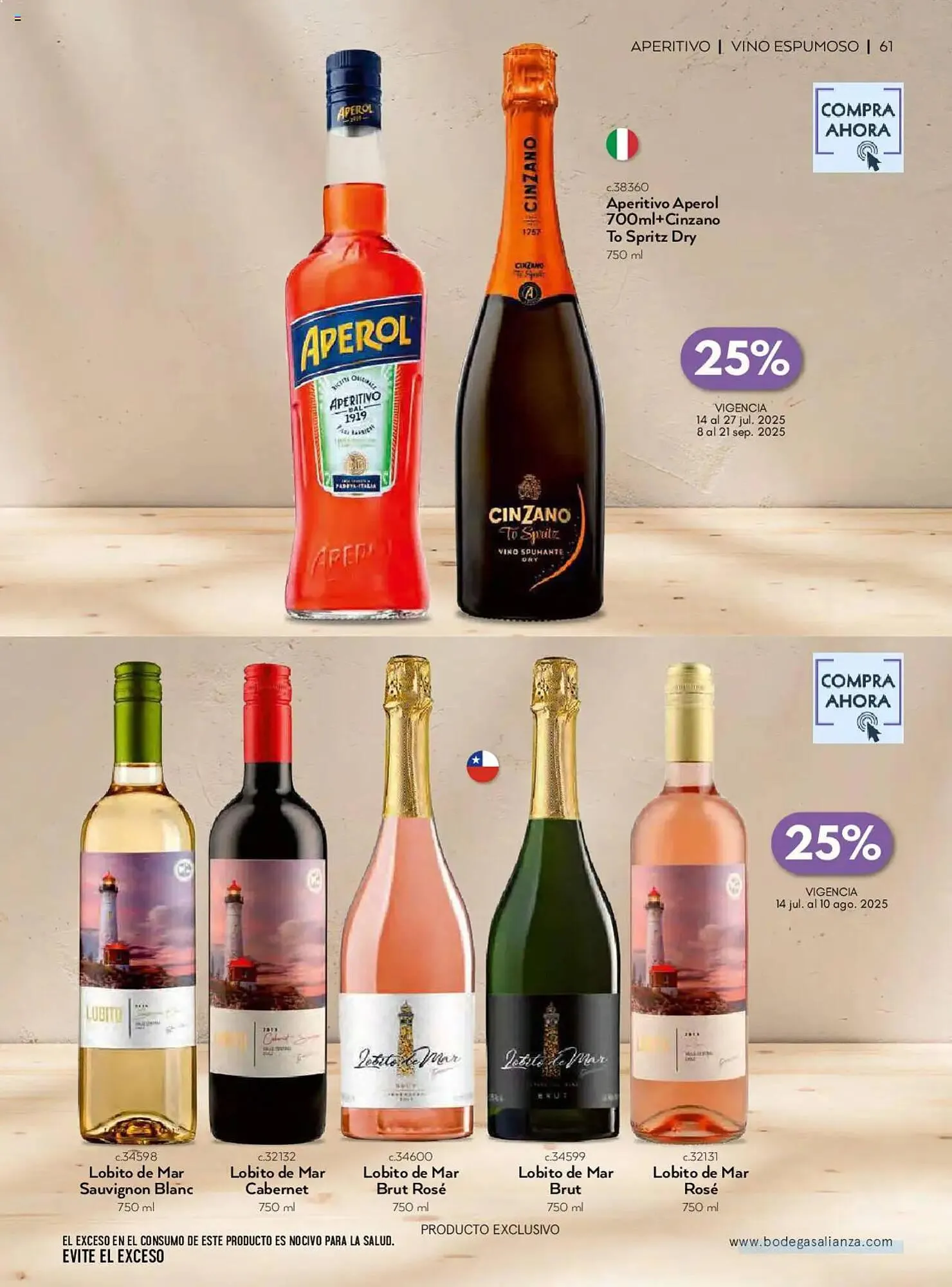 Catálogo de Catálogo Bodegas Alianza 1 de julio al 1 de octubre 2025 - Pagina 63