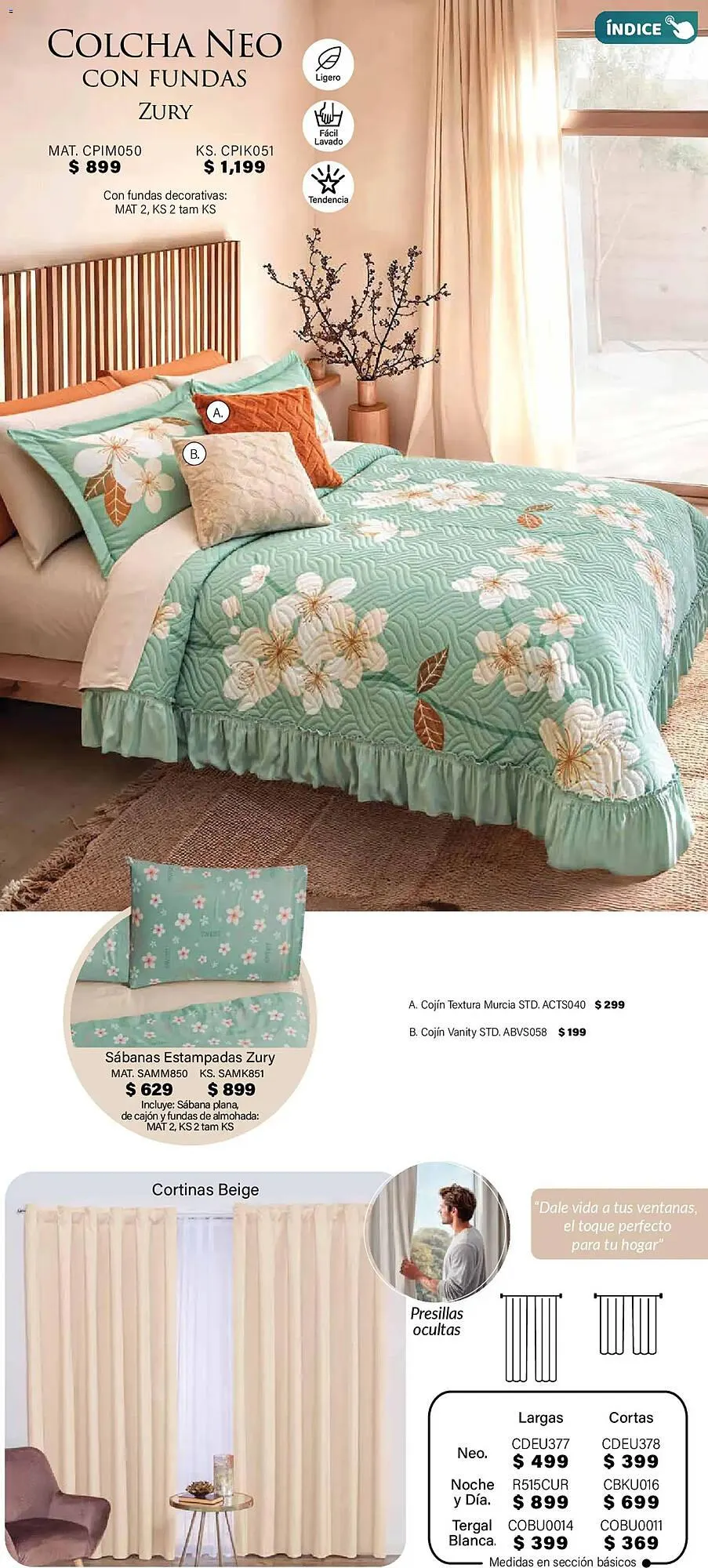 Catálogo de Catálogo Colchas Concord 1 de noviembre al 1 de febrero 2026 - Pagina 79