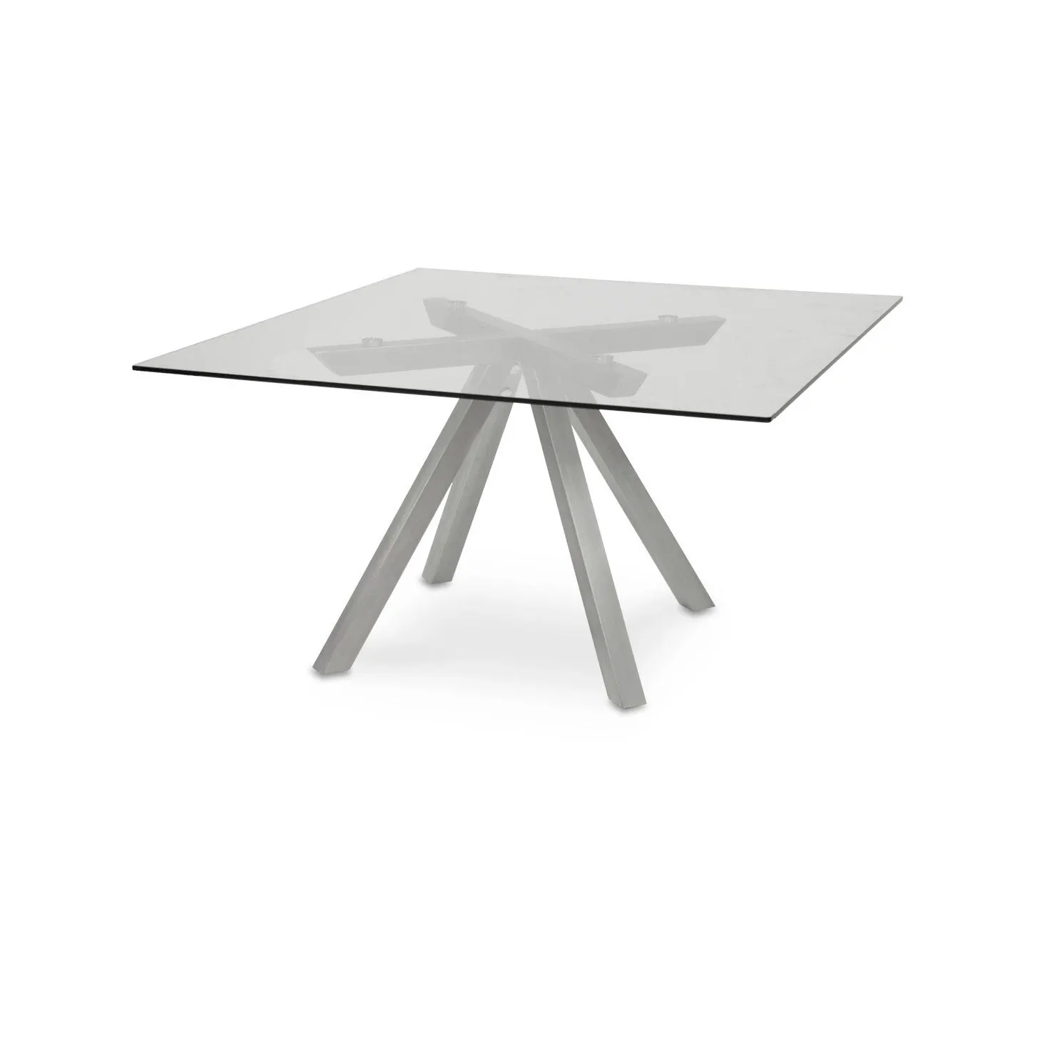 Mesa De Comedor P/8 Plateada Zeit