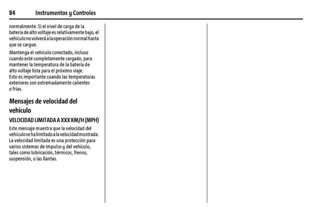 Catálogo de BrightDrop 400 Y BrightDrop 600 Manual del propietario 22 de enero al 31 de diciembre 2025 - Pagina 85