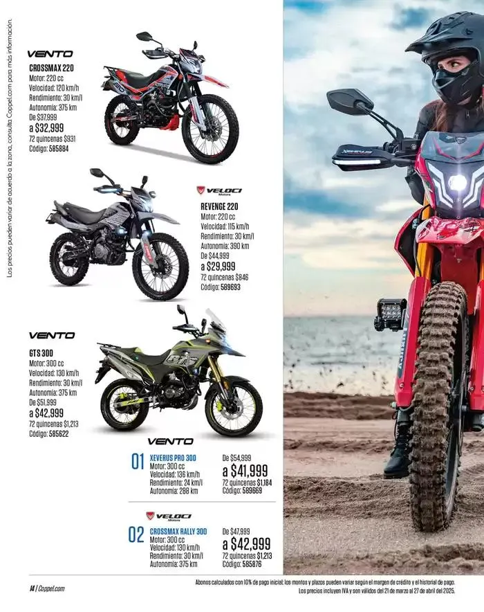 Catálogo de REVISTA MARZO REVISTA MOTOS I 24 de marzo al 27 de abril 2025 - Pagina 14