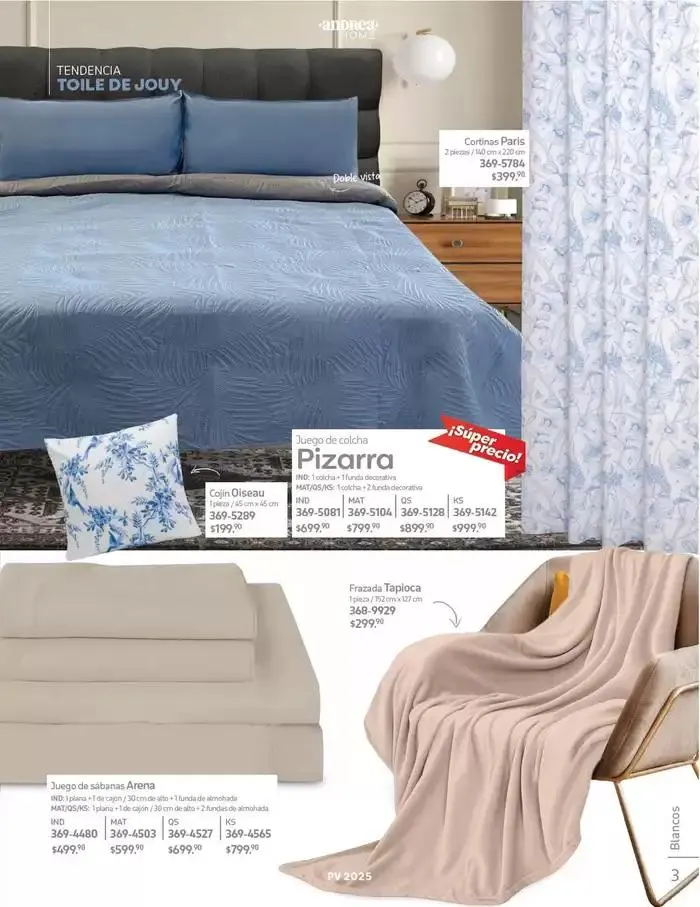 Catálogo de ANDREA | ANDREA HOME 26 de enero al 24 de mayo 2025 - Pagina 3