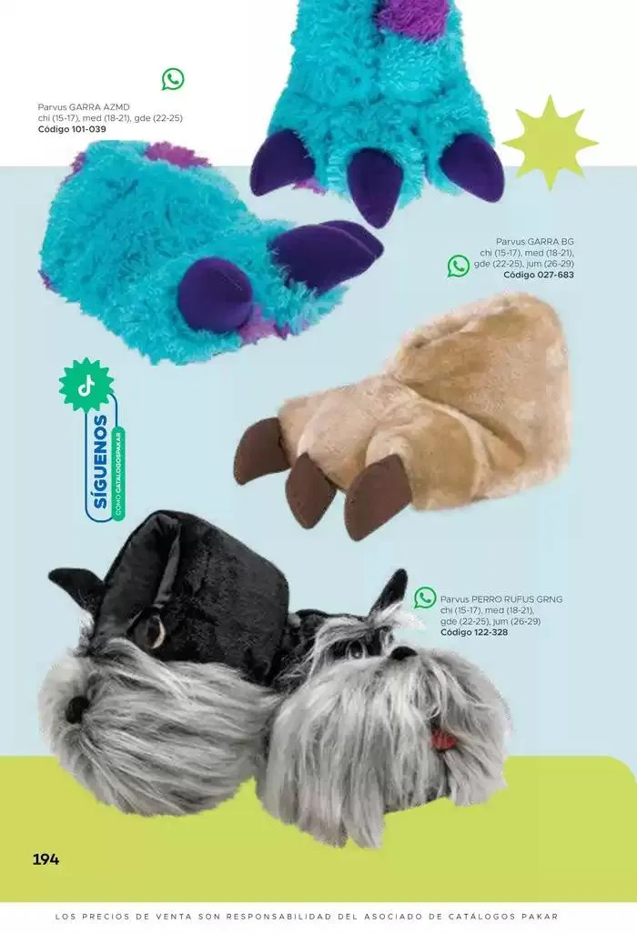 Catálogo de Pakar Mujer 31 de enero al 31 de agosto 2025 - Pagina 194