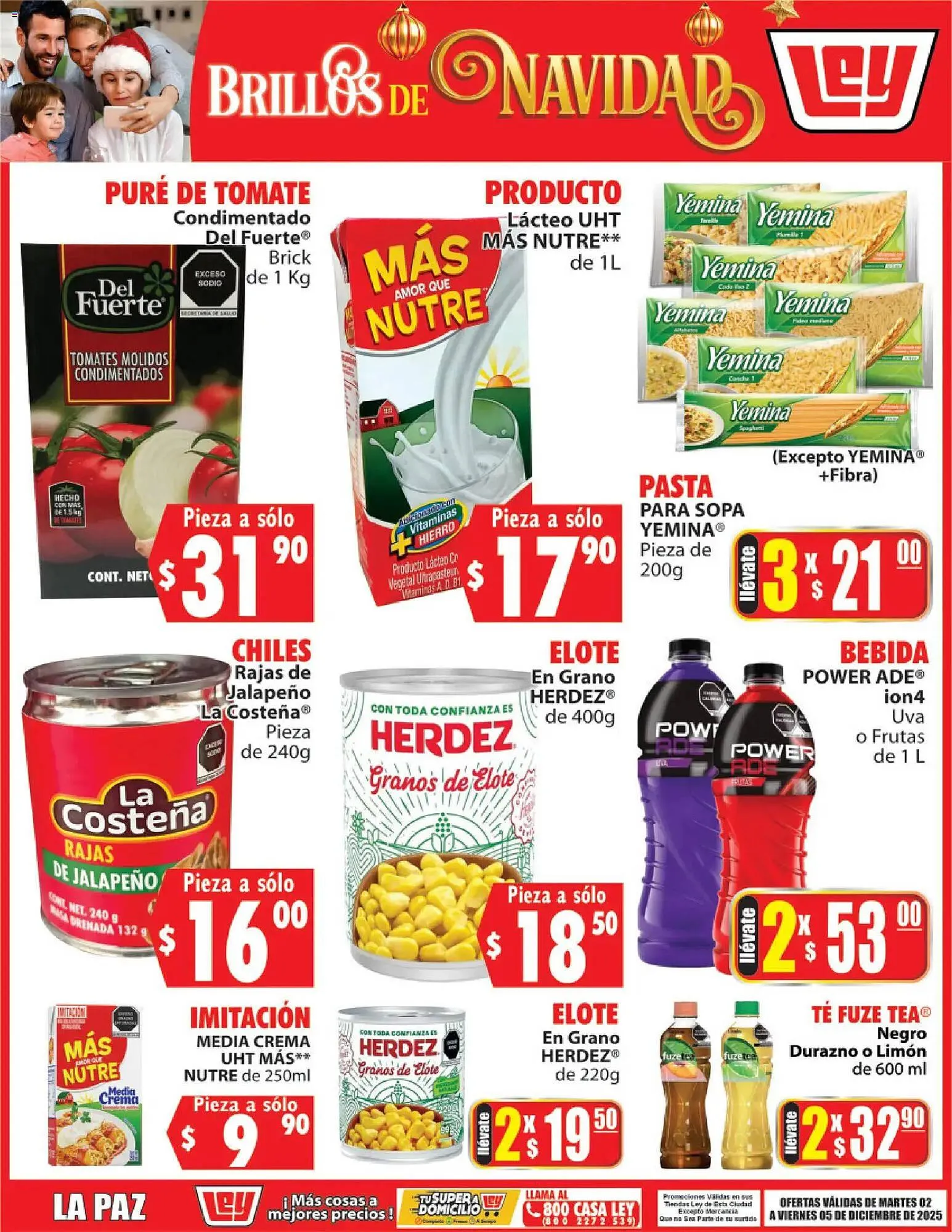 Catálogo de Folleto Casa Ley 2 de diciembre al 5 de diciembre 2025 - Pagina 2