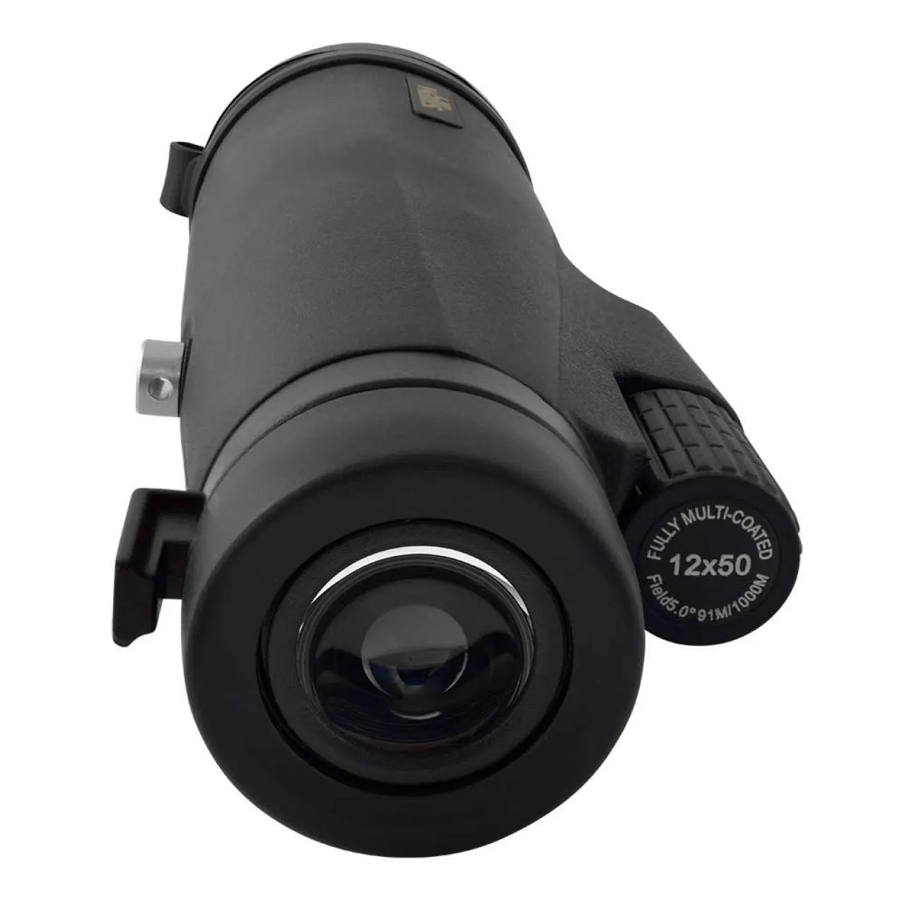 Monocular 12 x 50 mm, resistente a lluvia y salpicaduras