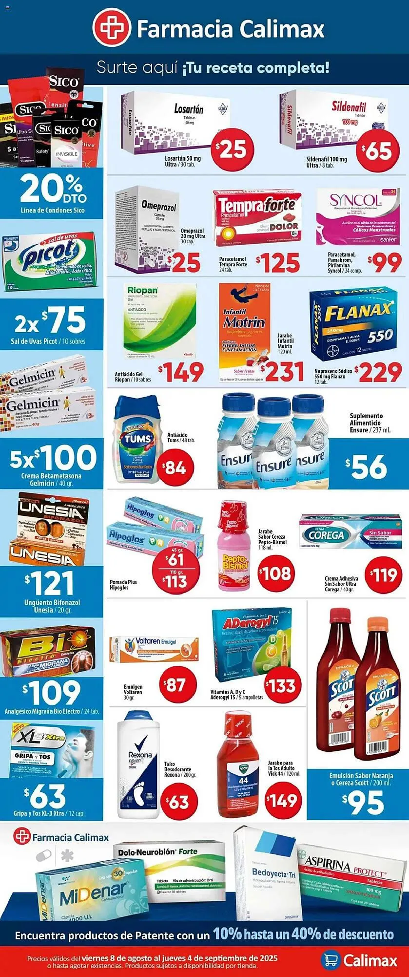 Catálogo de Catálogo Calimax 8 de agosto al 4 de septiembre 2025 - Pagina 2