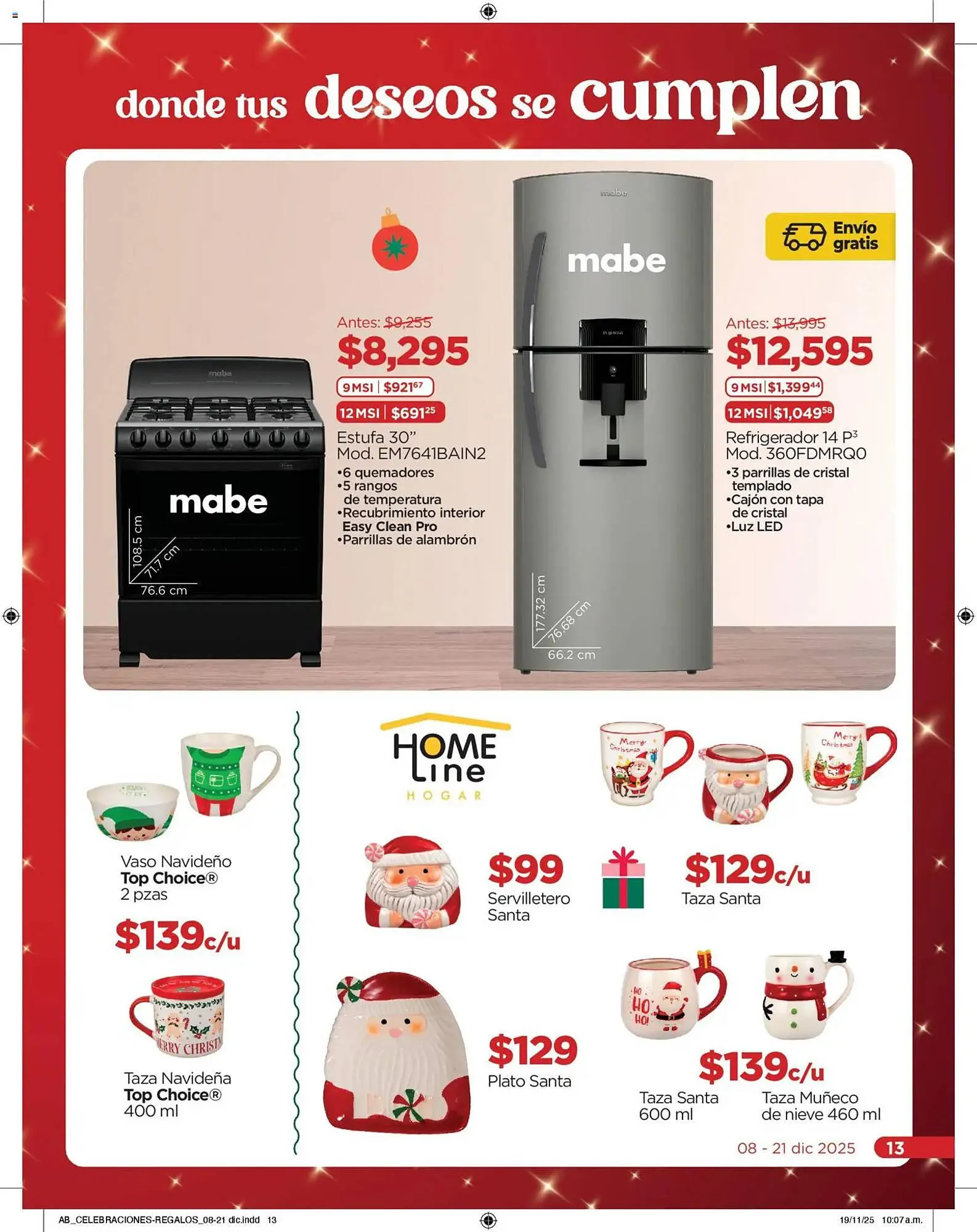 Catálogo de Folleto Chedraui 8 de diciembre al 22 de diciembre 2025 - Pagina 13