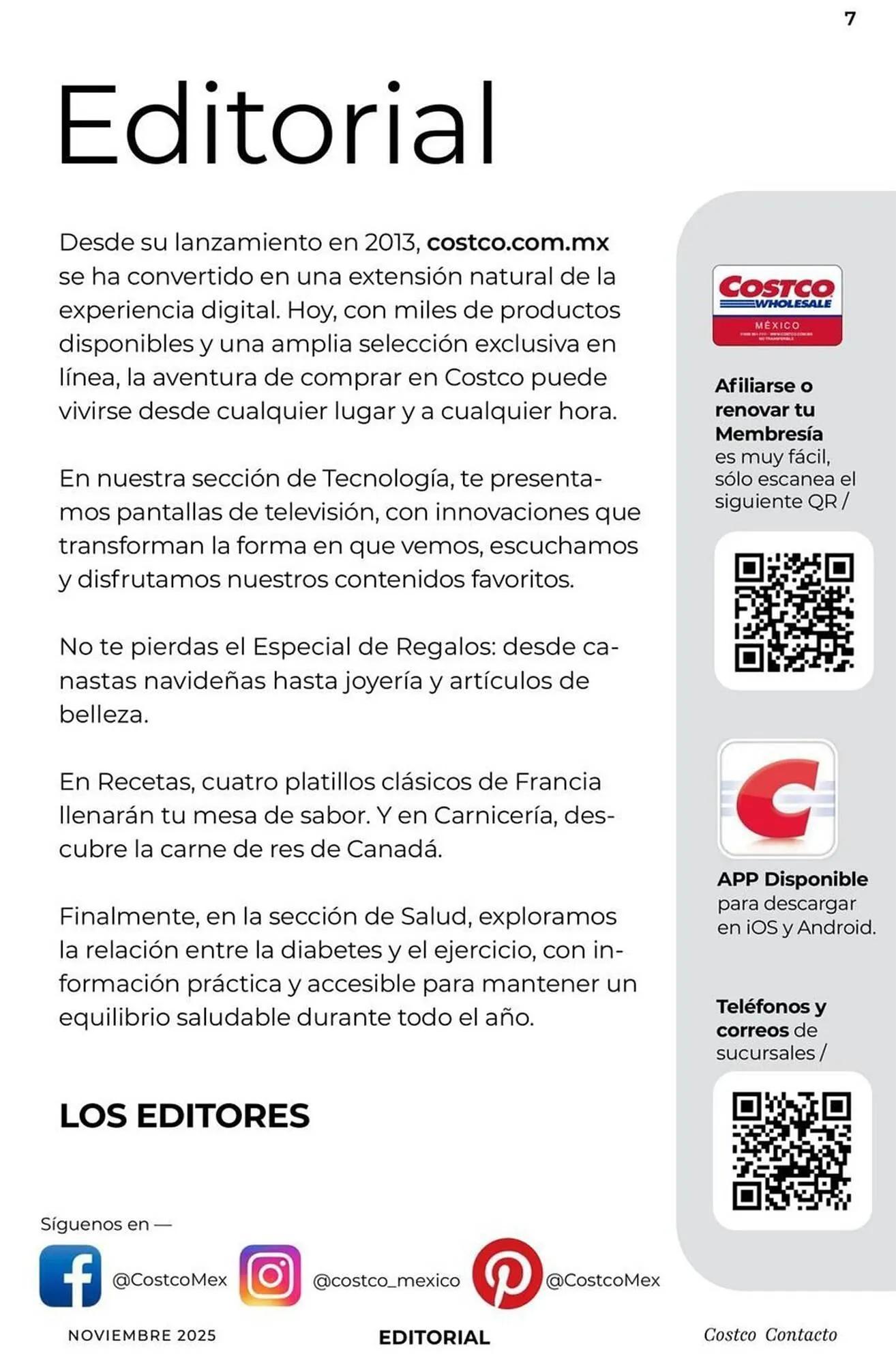 Catálogo de Catálogo Costco 1 de noviembre al 30 de noviembre 2025 - Pagina 7