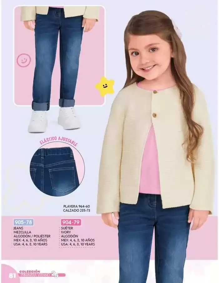 Catálogo de Catálogo Cklass Kids Niñas Primavera Verano 2025 México 8 de enero al 30 de junio 2025 - Pagina 83
