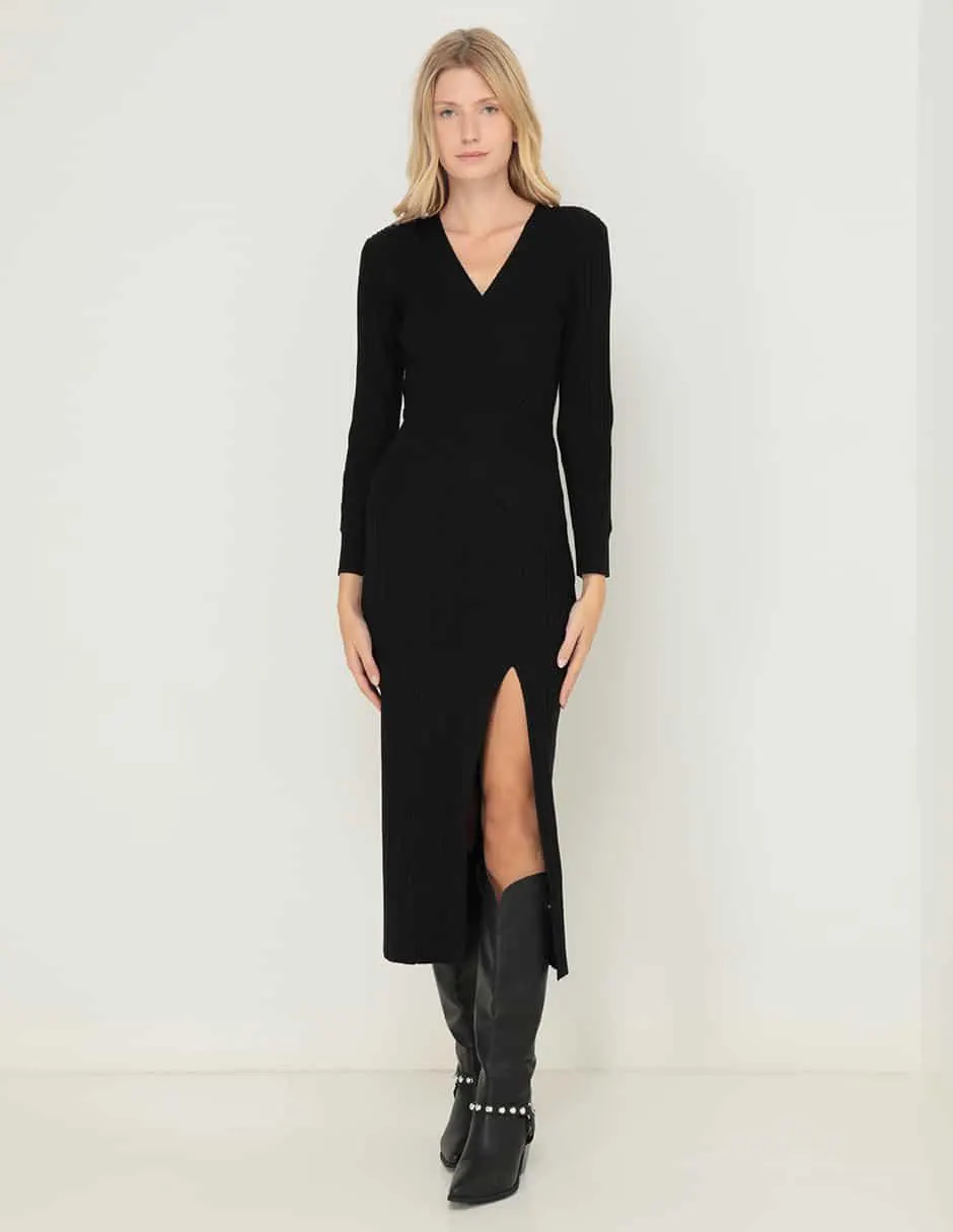 Vestido midi casual MAP para mujer