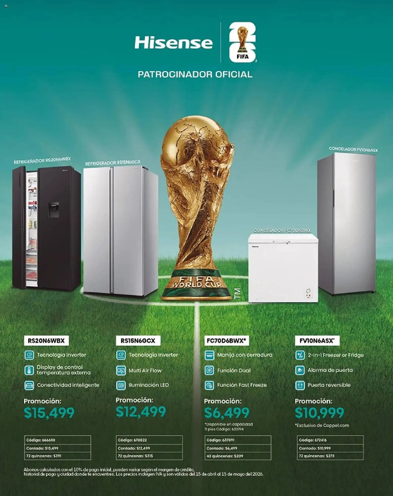 Catálogo de Catálogo Coppel 15 de abril al 16 de mayo 2026 - Pagina 24