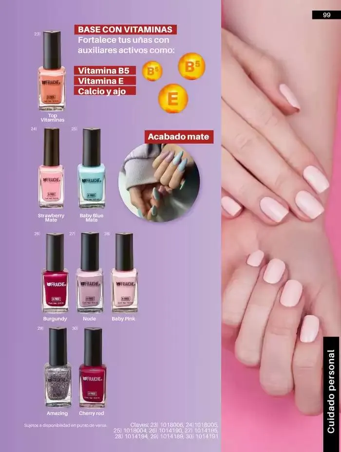 Catálogo de Catálogo 2025 3 de abril al 31 de diciembre 2025 - Pagina 99