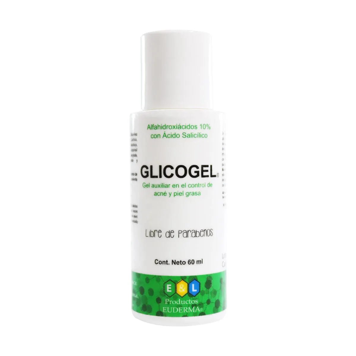 Glicogel auxiliar en el tratamiento de acné 60gr.