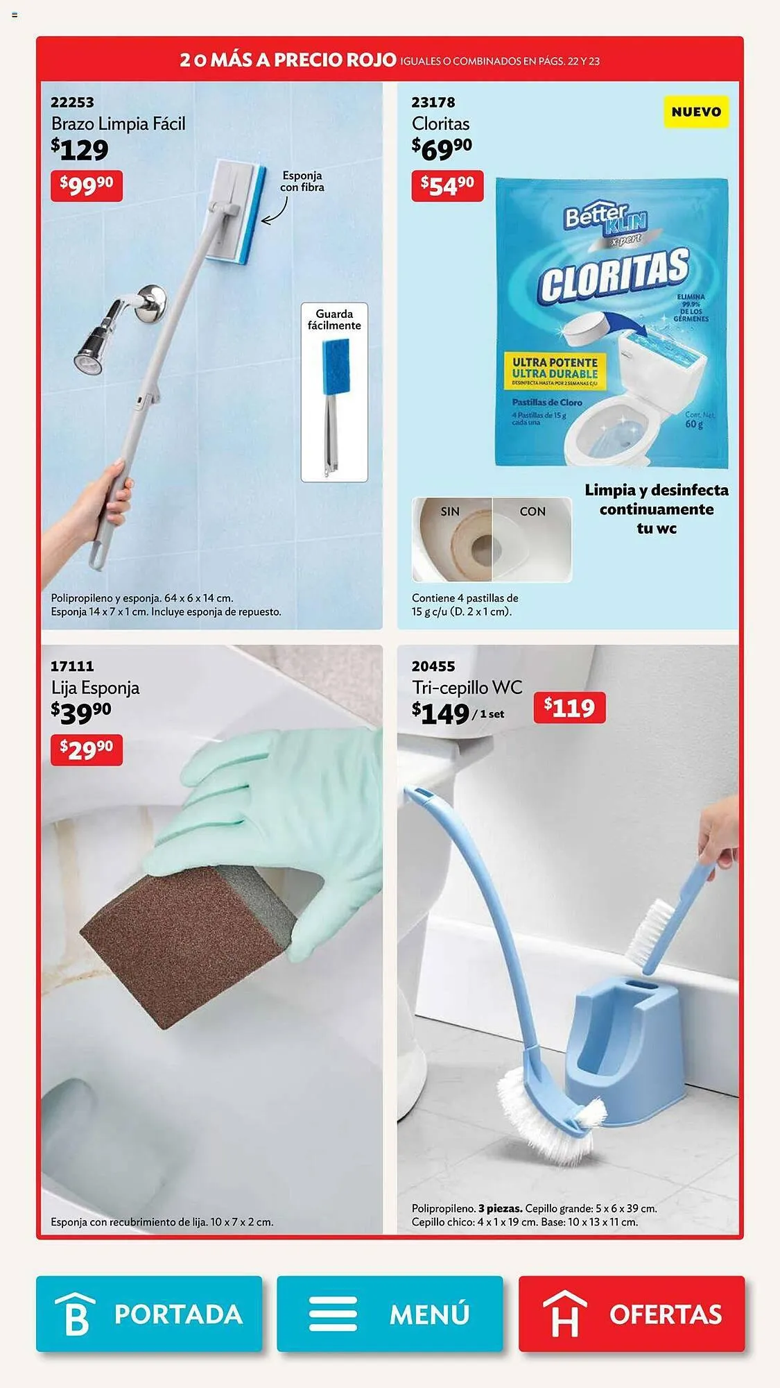 Catálogo de Catálogo BetterWare 2 de octubre al 27 de octubre 2023 - Pagina 23