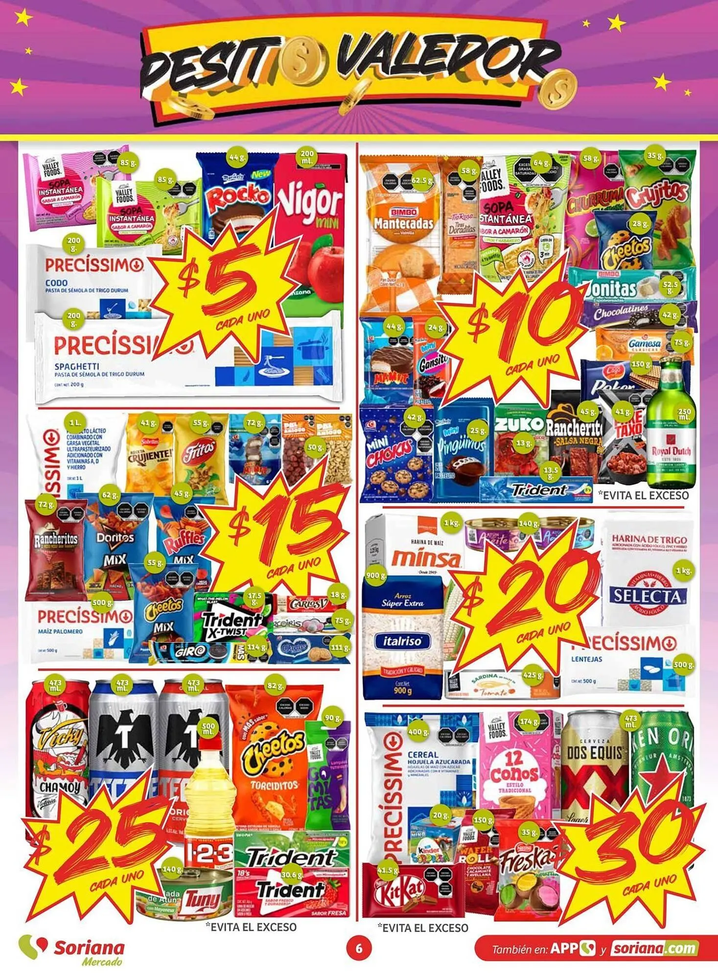 Catálogo de Folleto Soriana Mercado 26 de marzo al 6 de abril 2026 - Pagina 6
