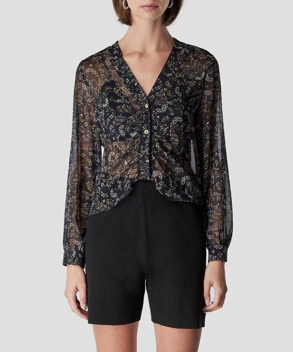 Blusa Estampado Floral Mujer