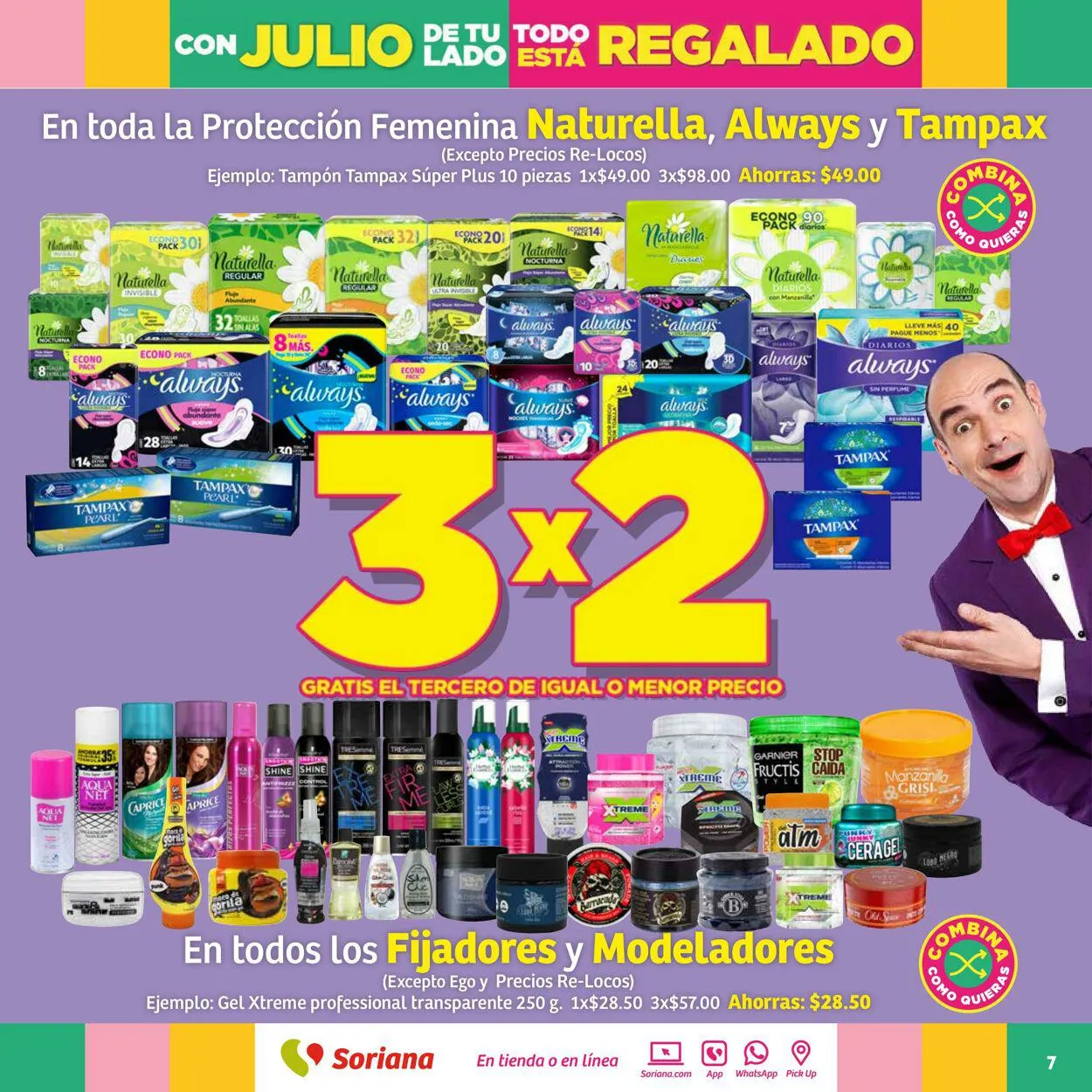 Catálogo de Soriana - Julio Regalado Súper Nacional Oferta actual 27 de julio al 3 de agosto 2023 - Pagina 7