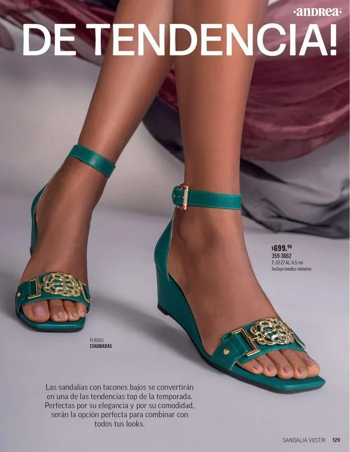 Catálogo de ANDREA - CALZADO DAMA 26 de agosto al 25 de enero 2025 - Pagina 33