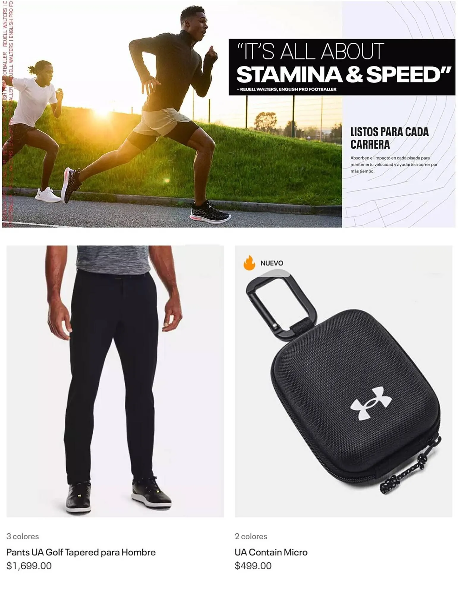 Catálogo de Catálogo Under Armour 29 de agosto al 13 de octubre 2023 - Pagina 4