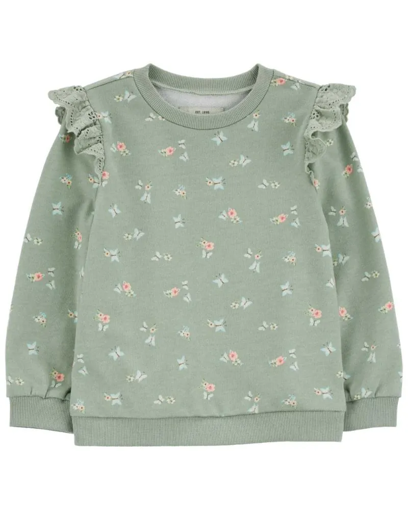 Suéter De Ojales Con Estampado Floral Oshkosh B'Gosh