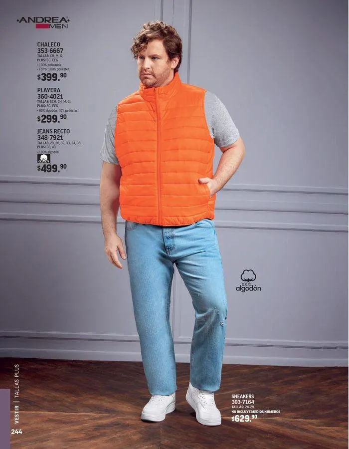 Catálogo de ANDREA - VESTIR CABALLERO 26 de agosto al 25 de enero 2025 - Pagina 59