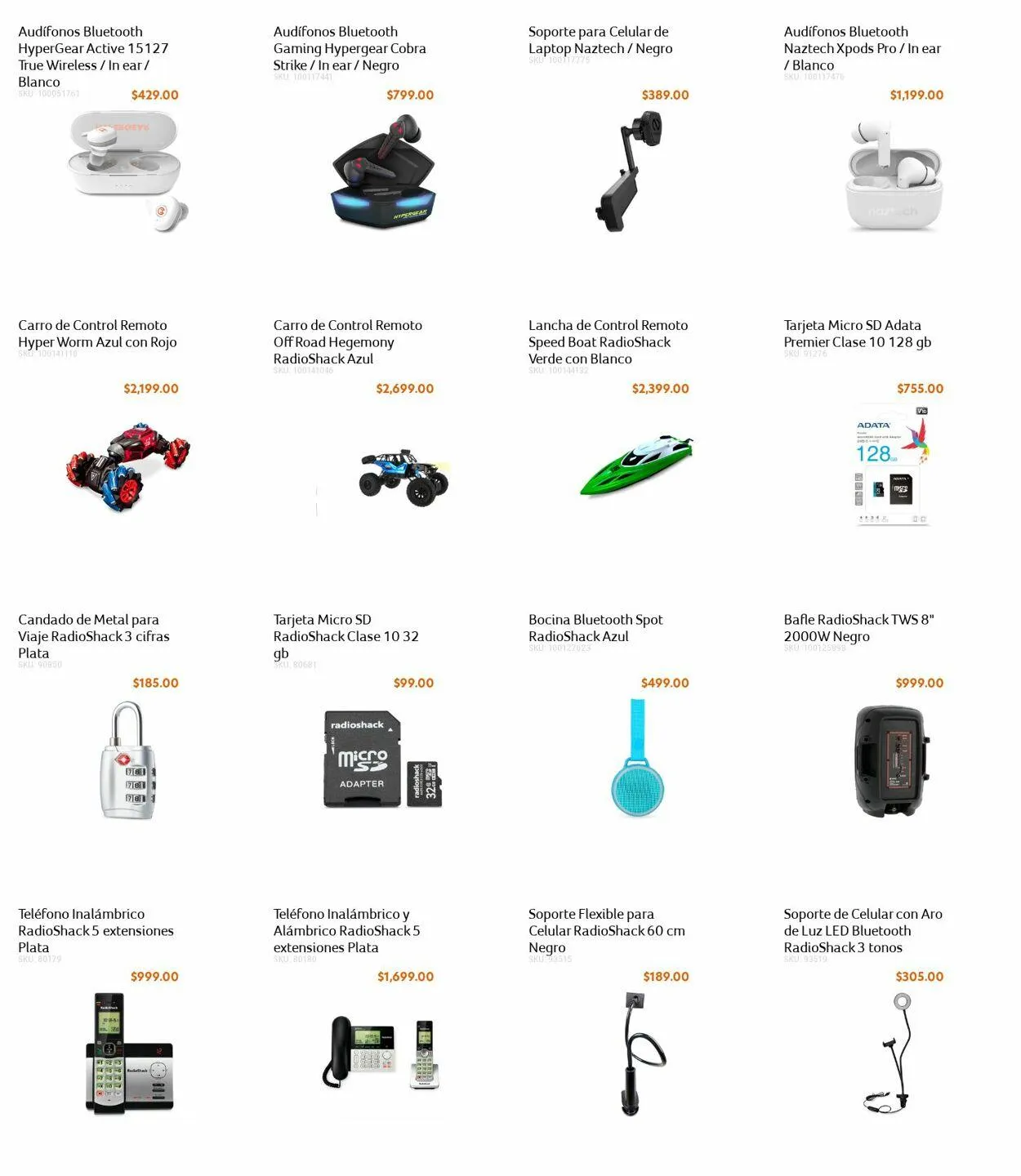 Catálogo de Radio Shack Oferta actual 3 de diciembre al 18 de diciembre 2025 - Pagina 1