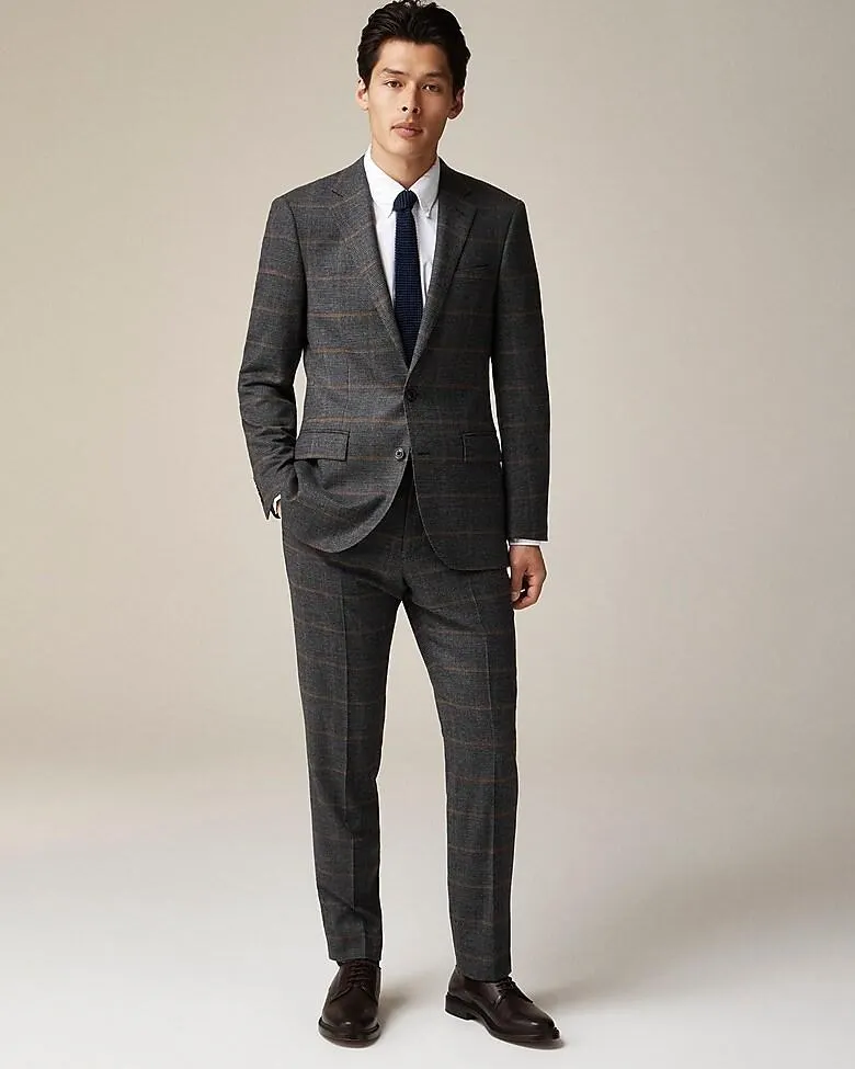 Ludlow Slim-fit suit jacket in Italian wool blend