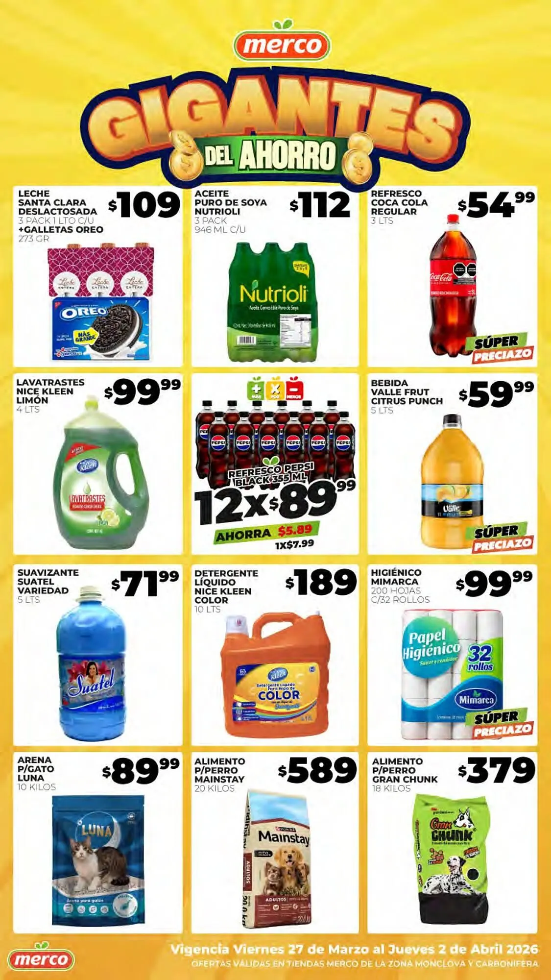 Catálogo de Folleto Merco 27 de marzo al 2 de abril 2026 - Pagina 4