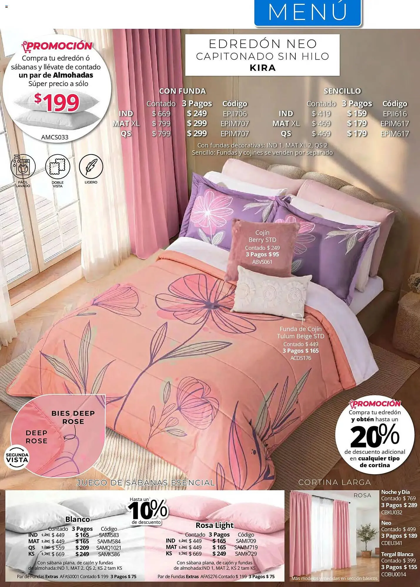 Catálogo de Catálogo Colchas Concord 1 de mayo al 1 de agosto 2026 - Pagina 78