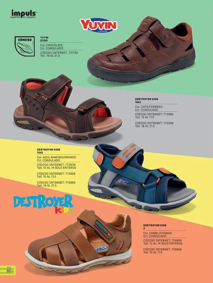 Catálogo de IMPULS Niño Verano-Otoño 5 de julio al 15 de noviembre 2024 - Pagina 88