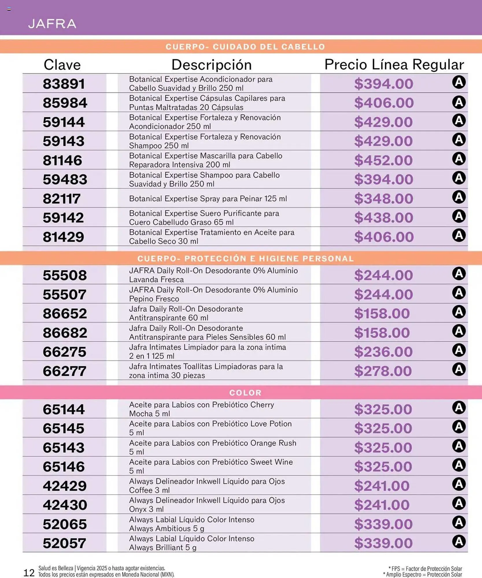 Catálogo de Catálogo Jafra 1 de febrero al 28 de febrero 2025 - Pagina 12