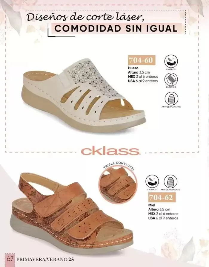 Catálogo de Catálogo Cklass Confort Primavera Verano 2025 México 8 de enero al 30 de junio 2025 - Pagina 64