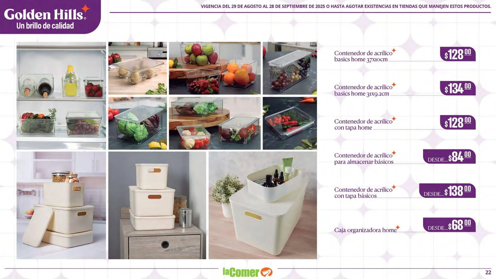 Catálogo de Catálogo La Comer 29 de agosto al 28 de septiembre 2025 - Pagina 22