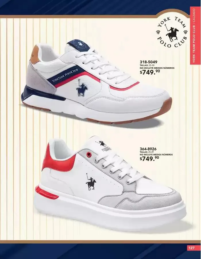 Catálogo de ANDREA | CALZADO CABALLERO 26 de enero al 24 de mayo 2025 - Pagina 127