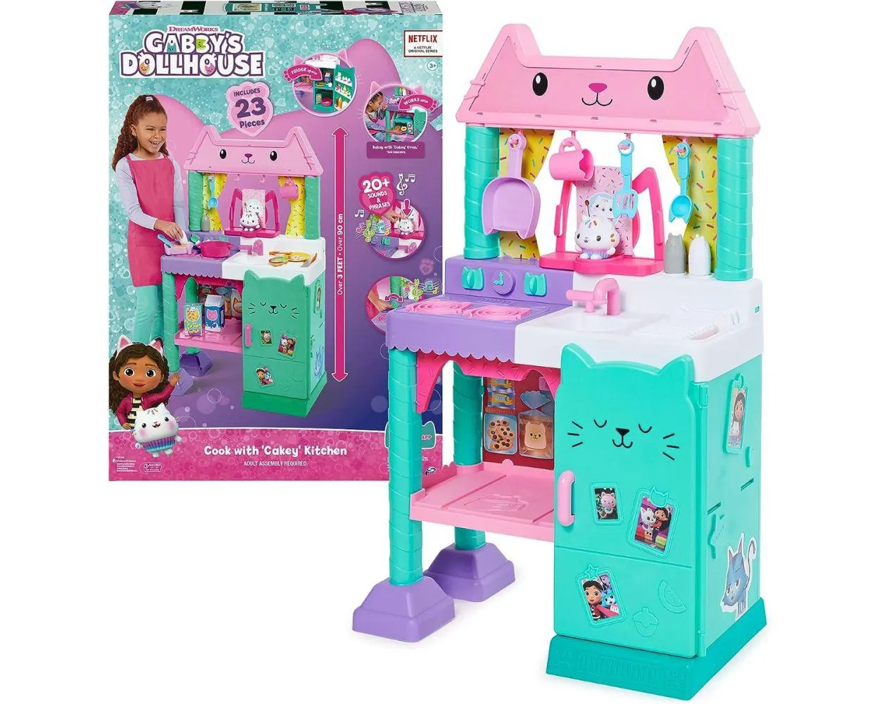 Gabby's Dollhouse Juego de cocina