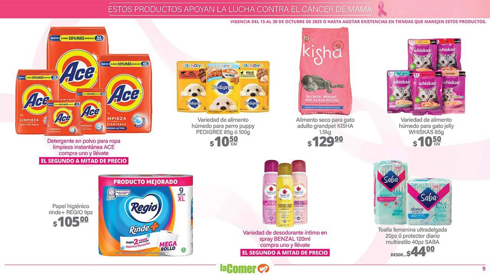 Catálogo de Folleto La Comer 15 de octubre al 30 de octubre 2025 - Pagina 9