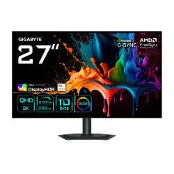 Monitor Gamer Gigabyte MO27Q28G OLED 27", 2560x1440, 280Hz, HDMI/DisplayPort, Bocinas Integradas, Negro