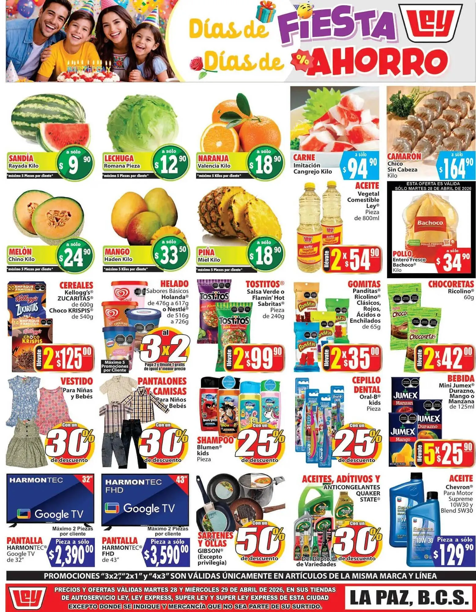 Catálogo de Folleto Casa Ley 28 de abril al 29 de abril 2026 - Pagina 2