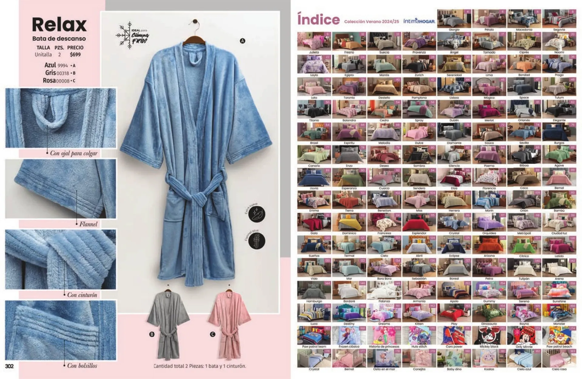 Catálogo de Catálogo Íntima Hogar 1 de octubre al 31 de diciembre 2024 - Pagina 153