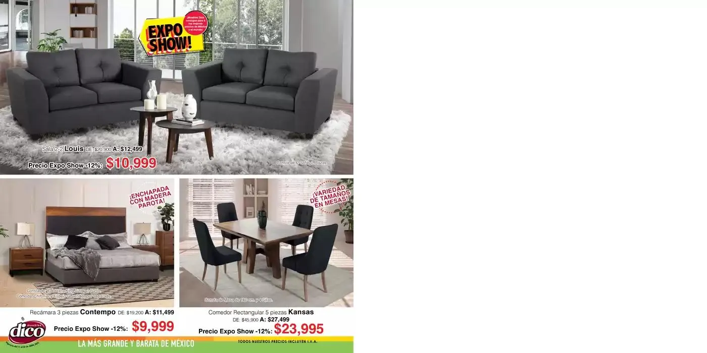 Catálogo de Muebles Dico Exposhow Centro Abril 25 17 de abril al 22 de abril 2025 - Pagina 6