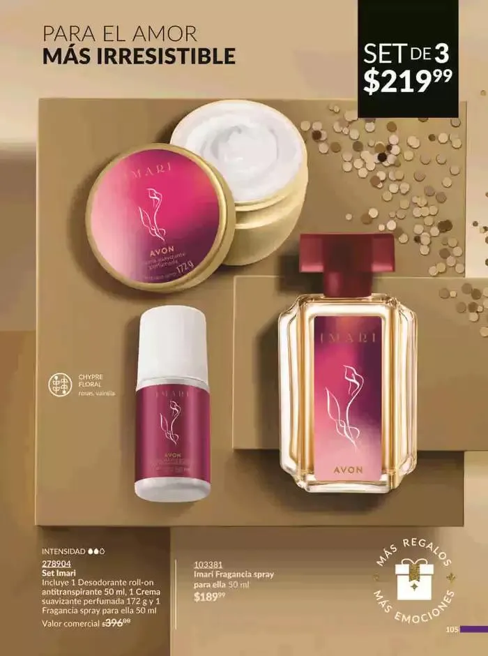 Catálogo de Avon COSMÉTICOS C3 3 de enero al 3 de febrero 2025 - Pagina 105