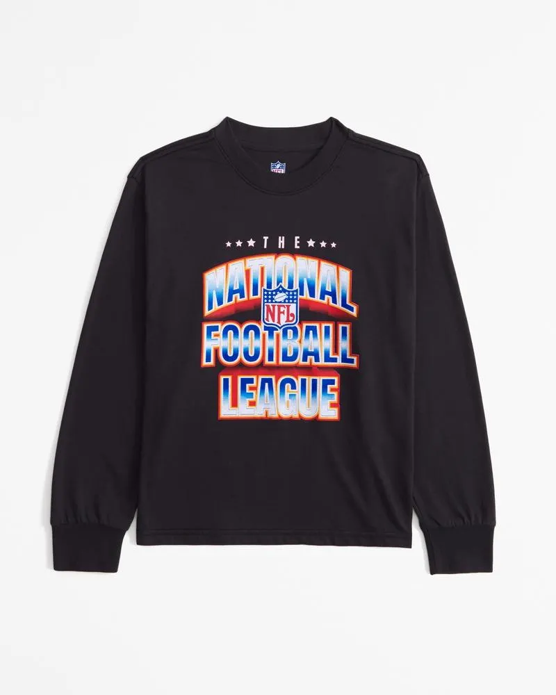 nfl long-sleeve graphic tee