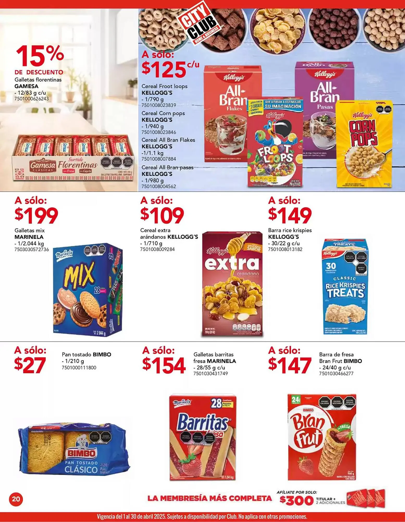 Catálogo de Catálogo City Club 1 de abril al 30 de abril 2025 - Pagina 20