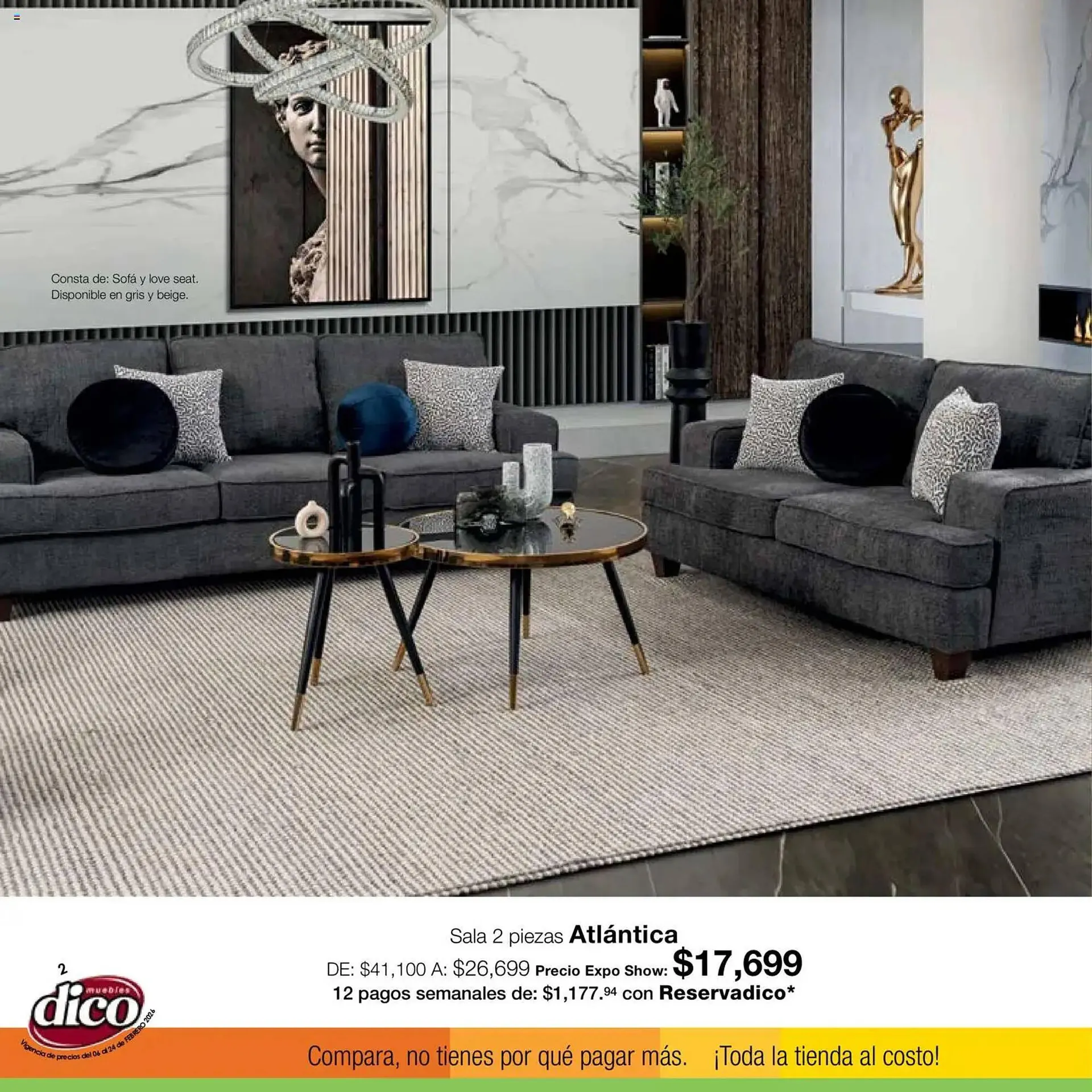 Catálogo de Catálogo Muebles Dico 6 de febrero al 25 de febrero 2026 - Pagina 2