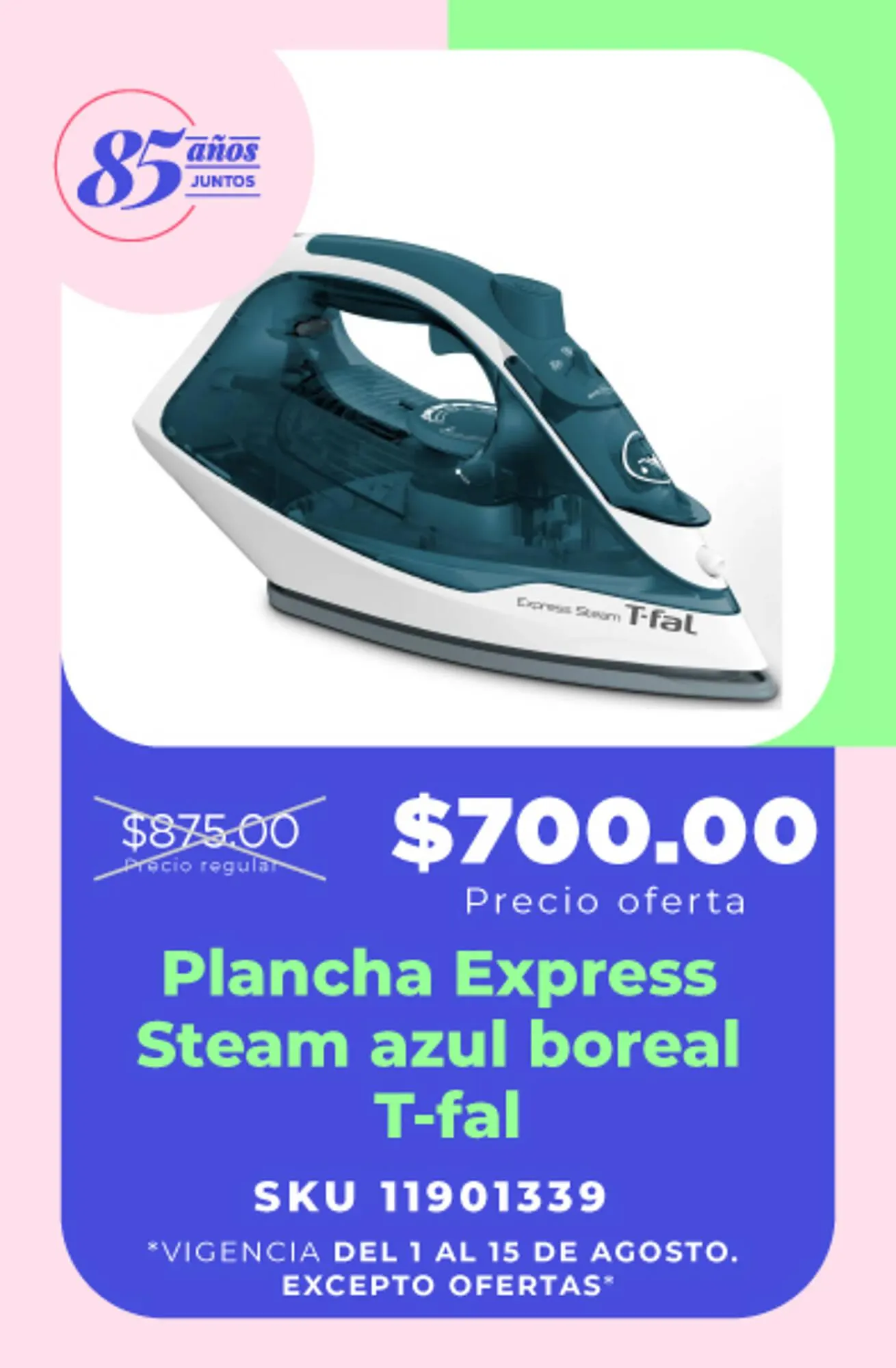 Catálogo de Catálogo Almacenes Anfora 1 de agosto al 15 de agosto 2025 - Pagina 1