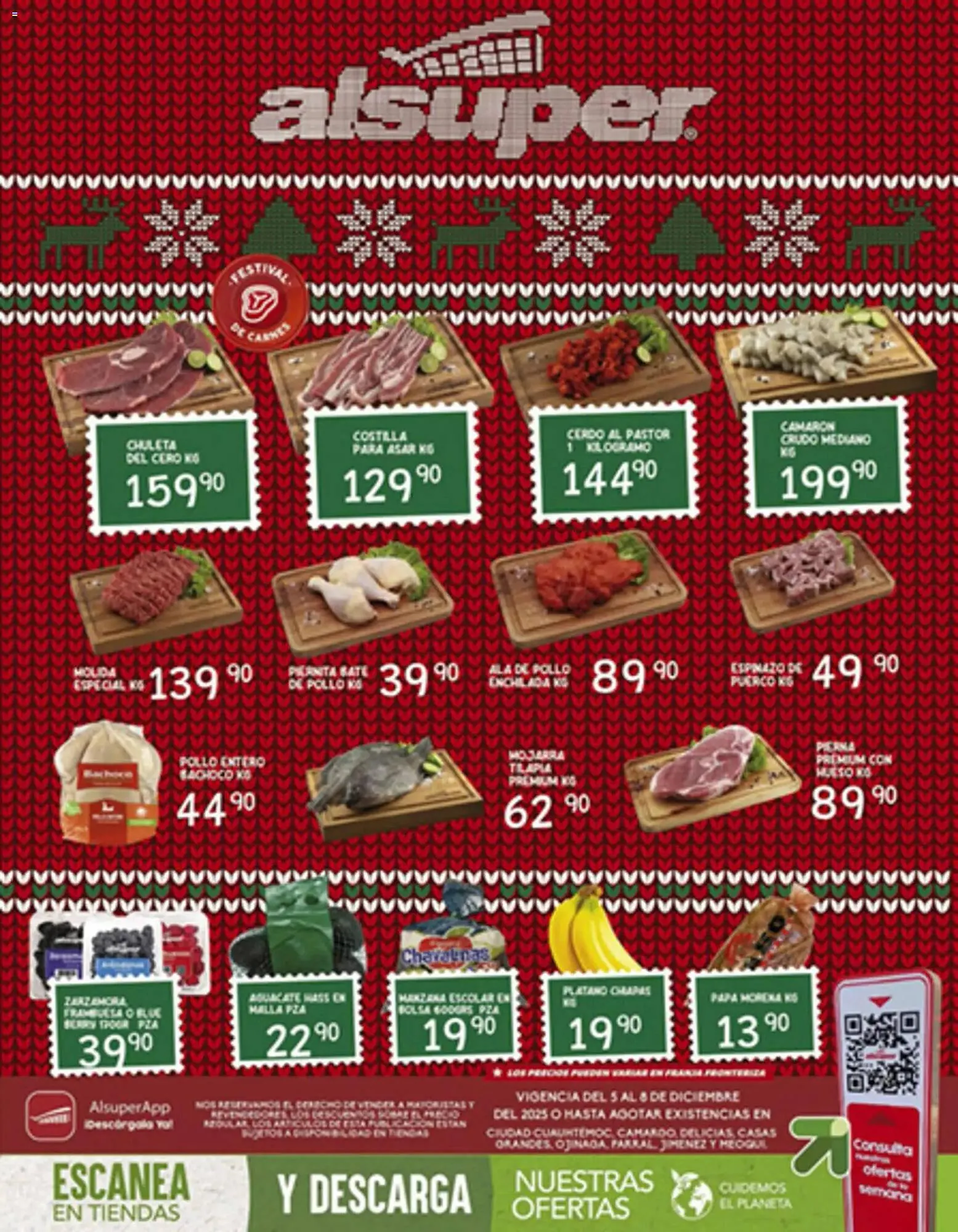 Catálogo de Folleto Alsuper 5 de diciembre al 9 de diciembre 2025 - Pagina 1