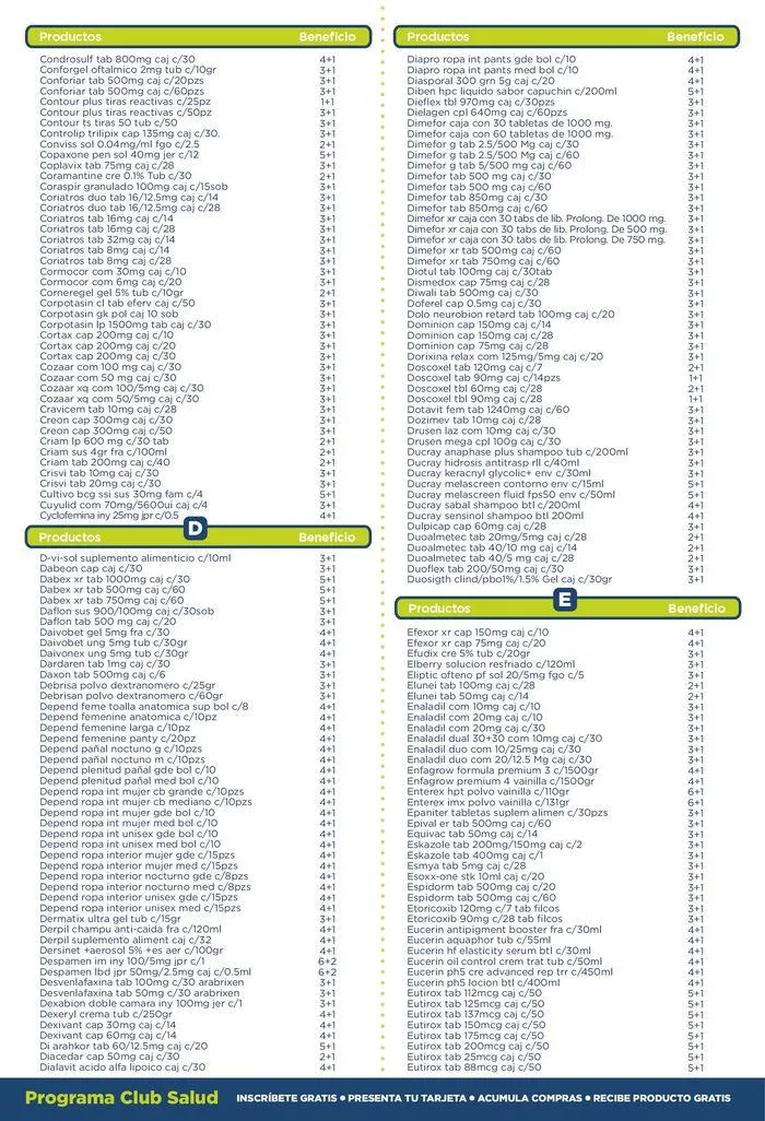 Catálogo de Club Salud Agosto 1 de agosto al 31 de agosto 2024 - Pagina 7