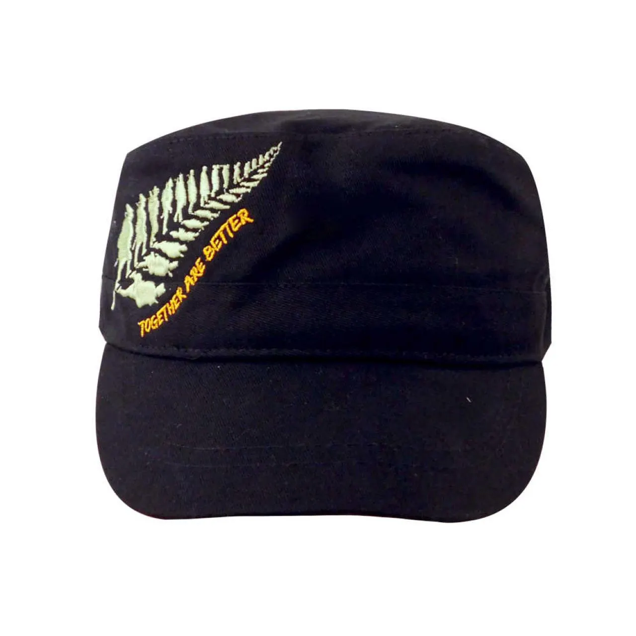 Gorra tipo fidel con ajustador de velcro