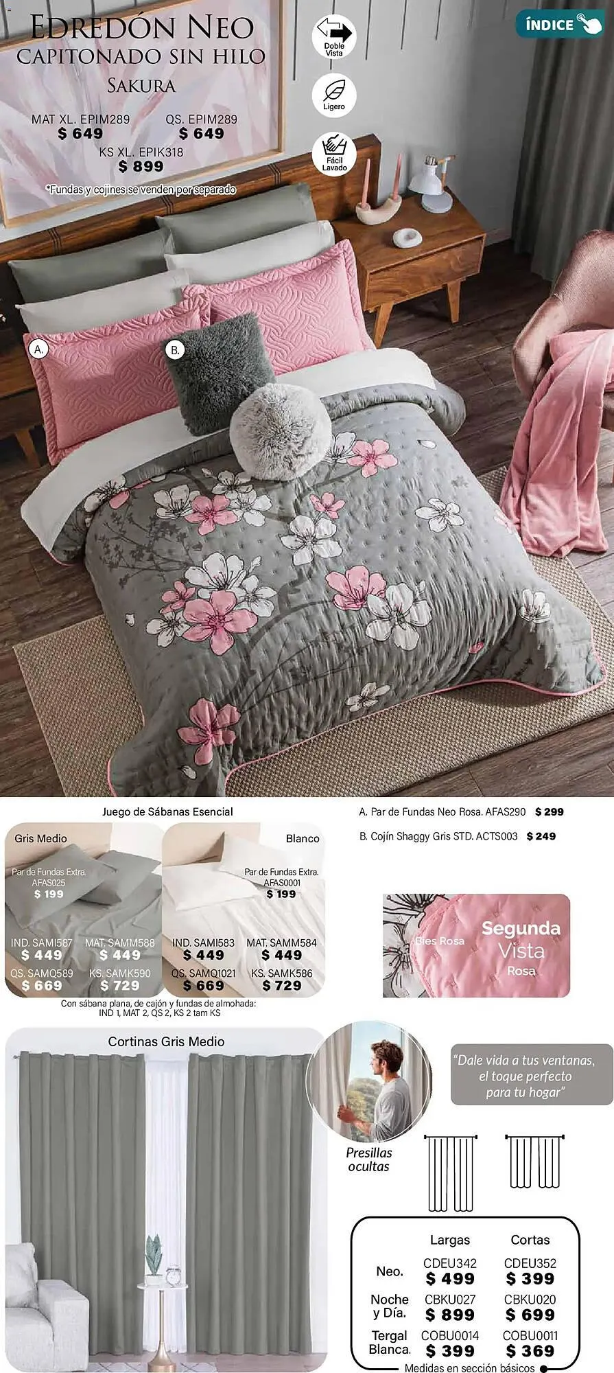 Catálogo de Catálogo Colchas Concord 1 de noviembre al 1 de febrero 2026 - Pagina 48