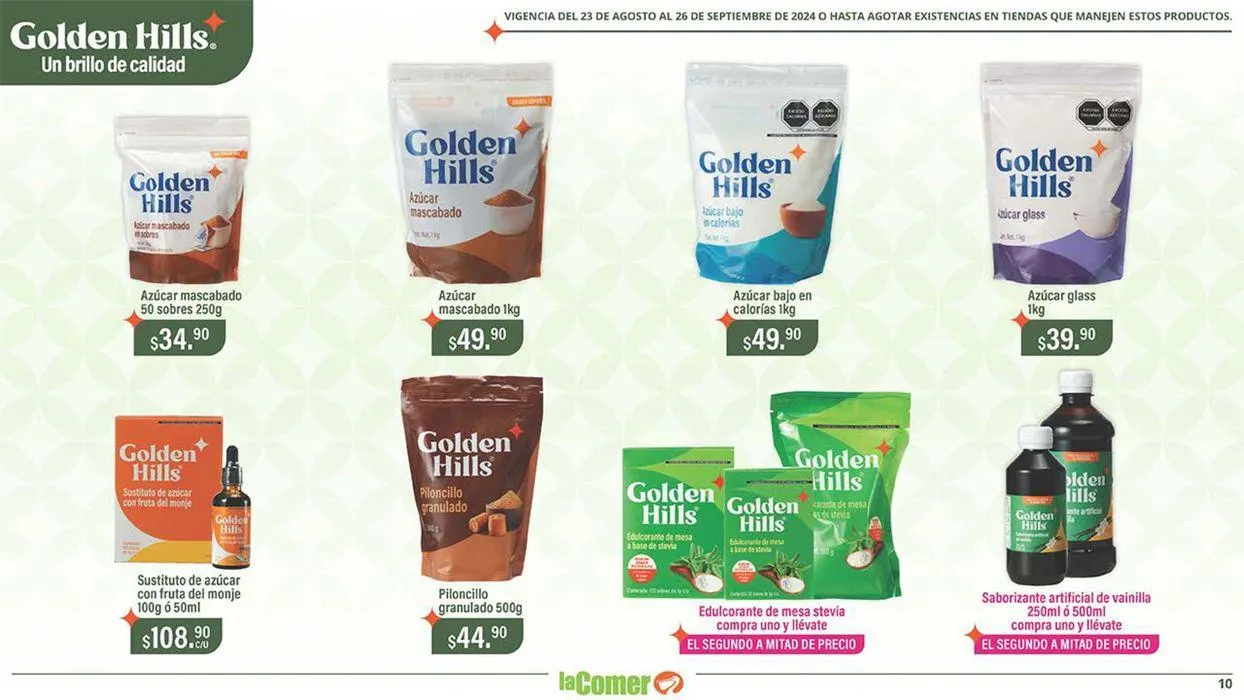Catálogo de Golden Hills 23 de agosto al 26 de septiembre 2024 - Pagina 10
